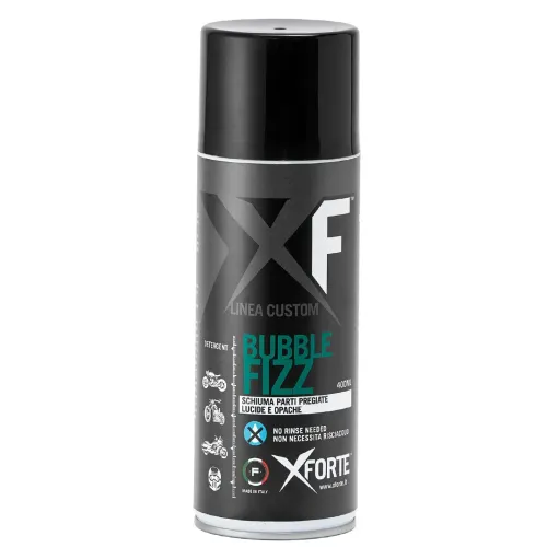 MF4659 Pulitore a Secco XForte Bubble Fizz Schiuma per Moto Scooter Casco 400ML