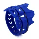MF4665 Protezione Scarico Marmitta Terminale Blu Universale Cross Enduro 2T 4T