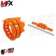 MF4665 Protezione Scarico Marmitta Terminale Arancione Universale Cross Enduro