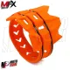 MF4665 Protezione Scarico Marmitta Terminale Arancione Universale Cross Enduro
