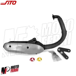 MF3701 – Marmitta Scarico Sito per Peugeot 50 2T Speedfight LC/AC - X-Fight LC 2