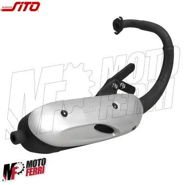 MF3701 – Marmitta Scarico Sito per Peugeot 50 2T Speedfight LC/AC - X-Fight LC