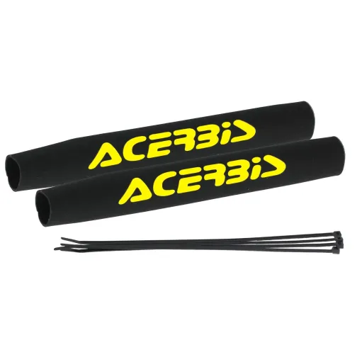 MF4671 Soffietti Calze Forcella Acerbis Neoprene Nero Giallo Moto Cross Enduro