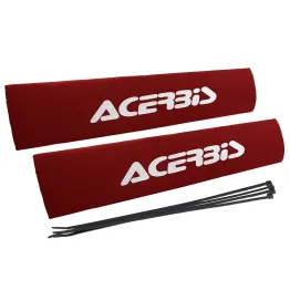 MF4671 Soffietti Calze Forcella Acerbis in Neoprene Rosso Moto Cross Enduro