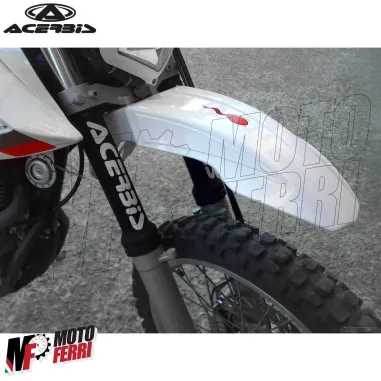 MF4671 Soffietti Calze Forcella Acerbis in Neoprene Rosso Moto Cross Enduro