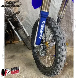 MF4671 Soffietti Calze Forcella Acerbis in Neoprene Blu per Moto Cross Enduro 2