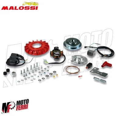 Accensione Malossi Cono 19 Volano 1,2 Kg Vespa Special 50 Ventola rossa
