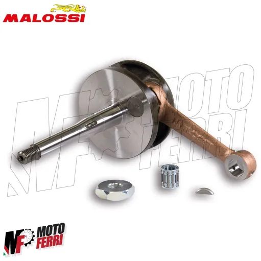 Albero motore Malossi spalle piene Carter Malossi MP-ONE Sp 12 Piaggio SI Bravo Grillo Ciao PX Boss Boxer