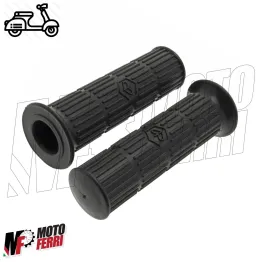 MF0041 COPPIA MANOPOLE MANICOTTI NERE VESPA 50 SPECIAL R L N 125 ET3 PRIMAVERA 2