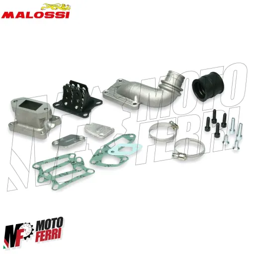 MF0363 Collettore Aspirazione Lamellare Malossi PHBL 25 Vespa 125 ET3 Primavera