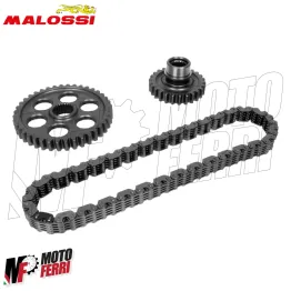 Kit Ingranaggi Allungati MHR con Catena Malossi Z 26 / 40 per Yamaha TMAX 500 dal 2001 al 2011 2
