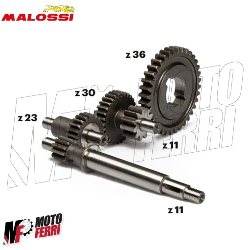 KIT INGRANAGGI PRIMARI MALOSSI HTQ PIAGGIO SI MIX CIAO BRAVO BOSS GRILLO BOXER