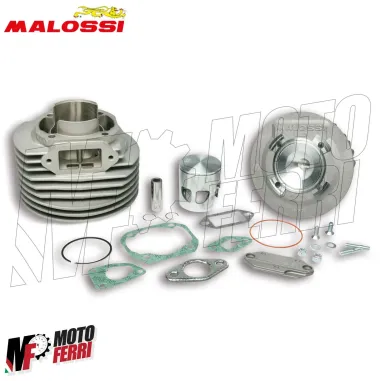 MF2002 Kit Cilindro MALOSSI 130 DM 57,5 MHR VESPA 125 ET3 PRIMAVERA in Alluminio