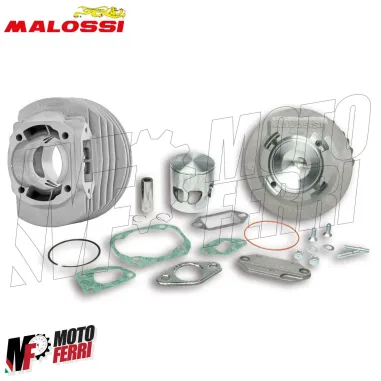 MF2002 Kit Cilindro MALOSSI 130 DM 57,5 MHR VESPA 125 ET3 PRIMAVERA in Alluminio