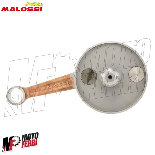 MF0181 Albero Motore Malossi Carter Valvola Rotante 51 Cono 19 Vespa 50 125