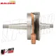 MF0181 Albero Motore Malossi Carter Valvola Rotante 51 Cono 19 Vespa 50 125