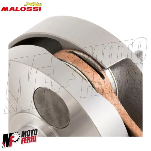 MF0181 Albero Motore Malossi Carter Valvola Rotante 51 Cono 19 Vespa 50 125
