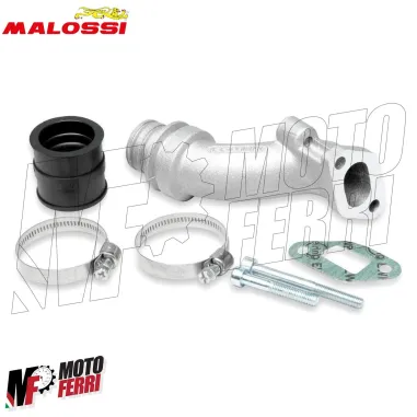 MF0568 Collettore Malossi per PHBL 24 25 Attacco Elastico Vespa 50 Special RLN
