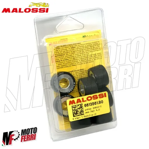 MF1386 Rulli Massette Malossi Grammi 13 Variatore Kymco AK550 dal 2017 al 2024
