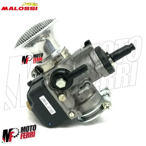 MF1569 CORNETTO ASPIRAZIONE MALOSSI CARBURATORE DELLORTO PHBL 24 25 VESPA