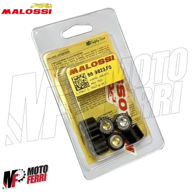 MF1626 Rulli massette Malossi Variatore 16X13 Grammi 4.1 Scooter 50 CC 2T 4.1