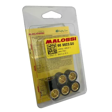 MF1630 Rulli Massette Malossi Variatore 16x13 Grammi 7.5 Scooter 50 CC