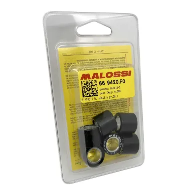 MF1632 Rulli Massette Malossi Variatore 19X15.5 Grammi 5.7 Scooter 50 2T 4T