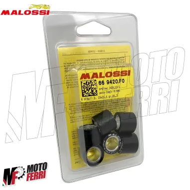MF1632 Rulli Massette Malossi Variatore 19X15.5 Grammi 5.7 Scooter 50 2T 4T