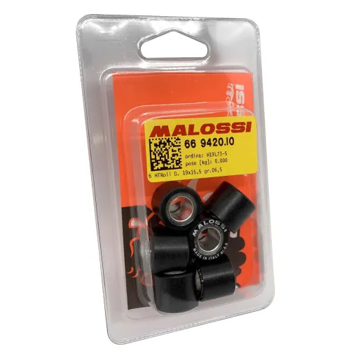 MF1634 Rulli Massette Malossi Variatore 19X15.5 Grammi 6.5 Scooter 50 2T 4T