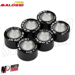 MF1635 - Rulli Massette Malossi Variatore 19x15.5 Grammi 7.2 Scooter 50 2T 4T 2