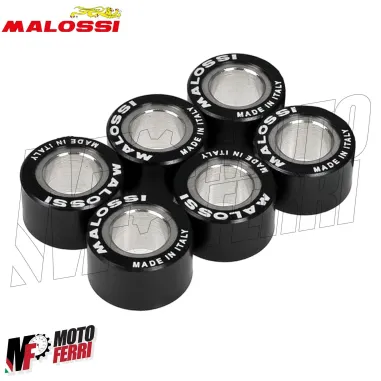 MF1635 - Rulli Massette Malossi Variatore 19x15.5 Grammi 7.2 Scooter 50 2T 4T