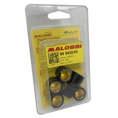 MF1638 Rulli Massette Malossi Variatore 19X15.5 Grammi 9.3 Scooter 50 2T 4T