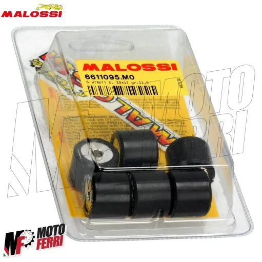 MF1645 Rulli Malossi Variatore 20x17 Grammi 11.5 Beverly Liberty GTS Medley 125