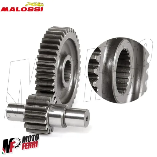 MF1870 Ingranaggi Secondari HTQ Z15/41 Malossi Typhoon Hexagon 125 150 2T