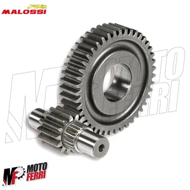 MF1871 Ingranaggi Secondari Malossi HTQ 14 / 43 Piaggio Hexagon LXT 180 2T LC