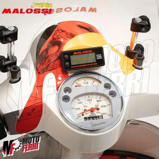 MF2048 CONTATORE GIRI CONTAGIRI RAPID MALOSSI RPM SCOOTER MOTO UNIVERSALE