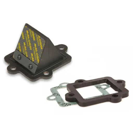 MF2091 Pacco Lamellare Carbonio + Basetta Malossi 50 2T Minarelli Orizzontale