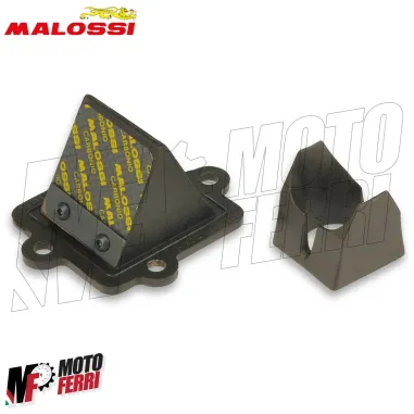 MF2091 Pacco Lamellare Carbonio + Basetta Malossi 50 2T Minarelli Orizzontale