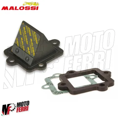 MF2091 Pacco Lamellare Carbonio + Basetta Malossi 50 2T Minarelli Orizzontale