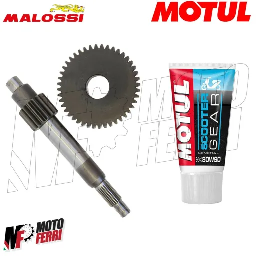 MF2166 - Ingranaggi Primari 15/44 Malossi + Olio Motul 80W90 Kymco Dink Super 9