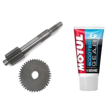 MF2170 - Ingranaggi Primari 15 / 40 Malossi + Olio Motul Suzuki Katana prima1998