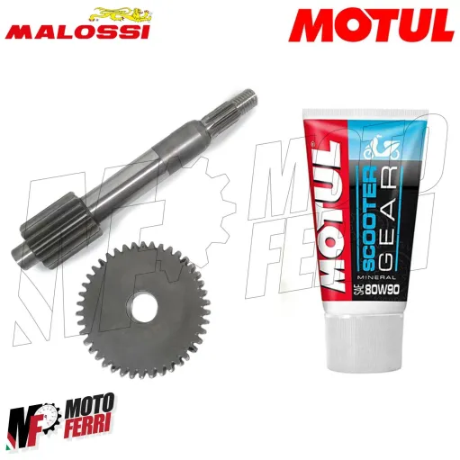 MF2170 - Ingranaggi Primari 15 / 40 Malossi + Olio Motul Suzuki Katana prima1998