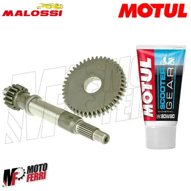 MF2171 Ingranaggi Primari 15 / 44 Malossi + Olio Motul Kymco Dink Top Boy 50