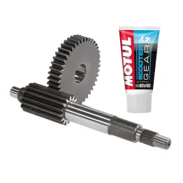 MF2267 Ingranaggi Primari 15 / 42 Malossi + Olio Booster Scarabeo Aerox 100 2T