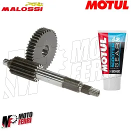 MF2267 Ingranaggi Primari 15 / 42 Malossi + Olio Booster Scarabeo Aerox 100 2T 2