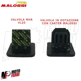 MF2289 PACCO LAMELLARE VALVOLA CARBONIO CARTER MALOSSI MHR VL20 SI CIAO MP-ONE 2