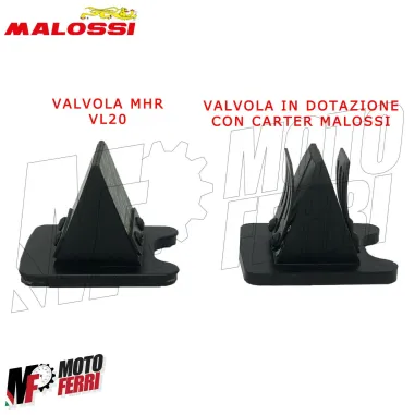 MF2289 PACCO LAMELLARE VALVOLA CARBONIO CARTER MALOSSI MHR VL20 SI CIAO MP-ONE