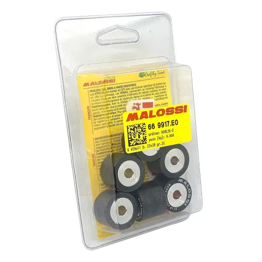 MF2516 Rulli Malossi 23X18 Gr 15 per Variatore Originale Honda SH / ADV 350