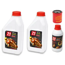 MF2601 - 2 LT Olio Malossi Racing 5W40 + Trasmissione + Filtro Vespa GTS 125 300