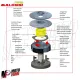 MF2611 Kit Puleggia Frizione Malossi Fly Clutch Si Bravo Ciao Boxer Variatore